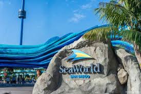 Picture of the front gate of a sea themed park